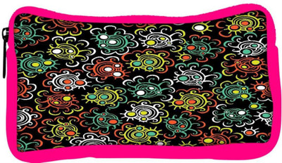 

Snoogg Eco Friendly Canvas Abstract Floral Background Student Pen Pencil Case Coin Purse Pouch Cosmetic Makeup Bag (PINK) Pouch(Multicolor)