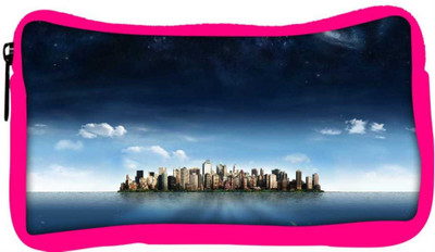 

Snoogg Eco Friendly Canvas City In An Island Designer Student Pen Pencil Case Coin Purse Pouch Cosmetic Makeup Bag (PINK) Pouch(Multicolor)