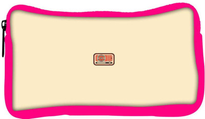 

Snoogg Eco Friendly Canvas Human And Computer Designer Student Pen Pencil Case Coin Purse Pouch Cosmetic Makeup Bag (PINK) Pouch(Multicolor)