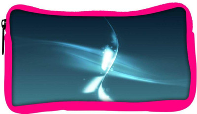 

Snoogg Eco Friendly Canvas Sparkling Abstract Design Designer Student Pen Pencil Case Coin Purse Pouch Cosmetic Makeup Bag (PINK) Pouch(Multicolor)