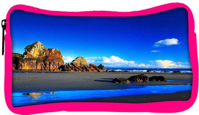 

Snoogg Eco Friendly Canvas Blue Color Water Designer Student Pen Pencil Case Coin Purse Pouch Cosmetic Makeup Bag (PINK) Pouch(Multicolor)