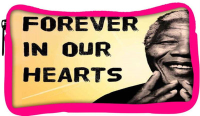 

Snoogg Eco Friendly Canvas Mandela In Our Hearts Student Pen Pencil Case Coin Purse Pouch Cosmetic Makeup Bag (PINK) Pouch(Multicolor)
