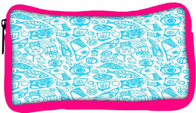 

Snoogg Eco Friendly Canvas Brown Pattern Design Designer Student Pen Pencil Case Coin Purse Pouch Cosmetic Makeup Bag (PINK) Pouch(Multicolor)