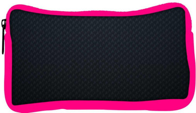 

Snoogg Eco Friendly Canvas Black Wall Designer Student Pen Pencil Case Coin Purse Pouch Cosmetic Makeup Bag (PINK) Pouch(Multicolor)