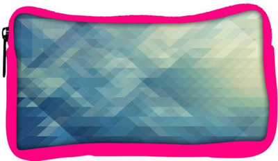

Snoogg Eco Friendly Canvas Abstract Blue Pattern Designer Student Pen Pencil Case Coin Purse Pouch Cosmetic Makeup Bag (PINK) Pouch(Multicolor)