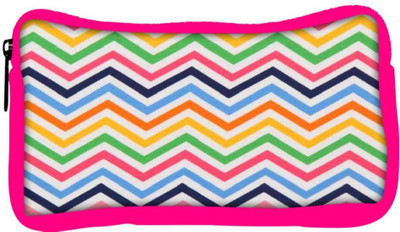 

Snoogg Eco Friendly Canvas White Space Wave Pattern 2528 Student Pen Pencil Case Coin Purse Pouch Cosmetic Makeup Bag (PINK) Pouch(Multicolor)