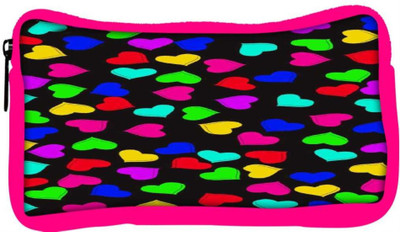 

Snoogg Eco Friendly Canvas Heart Pattern 2421 Student Pen Pencil Case Coin Purse Pouch Cosmetic Makeup Bag (PINK) Pouch(Multicolor)