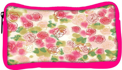 

Snoogg Eco Friendly Canvas Abstract Pouch(Multicolor)
