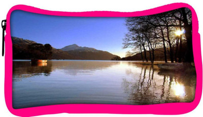 

Snoogg Eco Friendly Canvas Lake Side Trees Designer Student Pen Pencil Case Coin Purse Pouch Cosmetic Makeup Bag (PINK) Pouch(Multicolor)