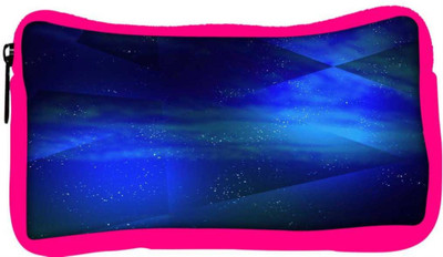 

Snoogg Eco Friendly Canvas Abstract Cosmos Background Student Pen Pencil Case Coin Purse Pouch Cosmetic Makeup Bag (PINK) Pouch(Multicolor)