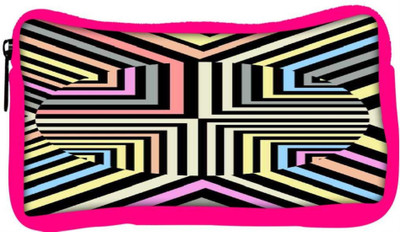 

Snoogg Eco Friendly Canvas Optical Illusion 2892 Student Pen Pencil Case Coin Purse Pouch Cosmetic Makeup Bag (PINK) Pouch(Multicolor)