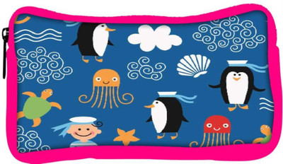 

Snoogg Eco Friendly Canvas Marine Pattern 2878 Student Pen Pencil Case Coin Purse Pouch Cosmetic Makeup Bag (PINK) Pouch(Multicolor)