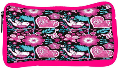 

Snoogg Eco Friendly Canvas Seamless Texture With Flowers Student Pen Pencil Case Coin Purse Pouch Cosmetic Makeup Bag (PINK) Pouch(Multicolor)