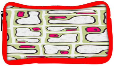 

Snoogg Eco Friendly Canvas Miz Maze 2455 Student Pen Pencil Case Coin Purse Pouch Cosmetic Makeup Bag (RED) Pouch(Multicolor)