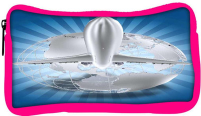

Snoogg Eco Friendly Canvas Airlines Theme Student Pen Pencil Case Coin Purse Pouch Cosmetic Makeup Bag (PINK) Pouch(Multicolor)