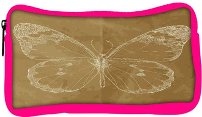 

Snoogg Eco Friendly Canvas Vector Illustration Of A Monarch Butterfly Hand Draw Student Pen Pencil Case Coin Purse Pouch Cosmetic Makeup Bag (PINK) Pouch(Multicolor)