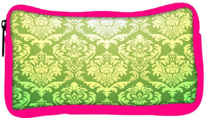 

Snoogg Eco Friendly Canvas Green Pattern Designer Student Pen Pencil Case Coin Purse Pouch Cosmetic Makeup Bag (PINK) Pouch(Multicolor)