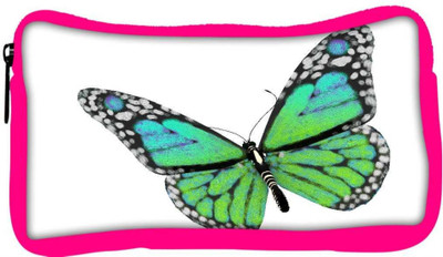 

Snoogg Eco Friendly Canvas Green Butterfly Student Pen Pencil Case Coin Purse Pouch Cosmetic Makeup Bag (PINK) Pouch(Multicolor)