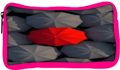 

Snoogg Eco Friendly Canvas Red And Black Umbrella Designer Student Pen Pencil Case Coin Purse Pouch Cosmetic Makeup Bag (PINK) Pouch(Multicolor)