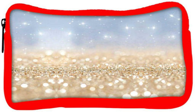 

Snoogg Eco Friendly Canvas Sands Or Crystals Student Pen Pencil Case Coin Purse Pouch Cosmetic Makeup Bag (RED) Pouch(Multicolor)