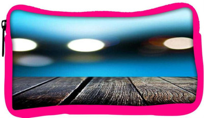 

Snoogg Eco Friendly Canvas Bokeh With Wooden Floor Student Pen Pencil Case Coin Purse Pouch Cosmetic Makeup Bag (PINK) Pouch(Multicolor)