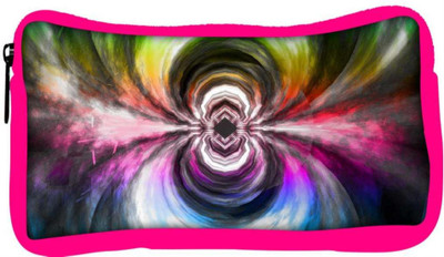 

Snoogg Eco Friendly Canvas Music Maddness Designer Student Pen Pencil Case Coin Purse Pouch Cosmetic Makeup Bag (PINK) Pouch(Multicolor)