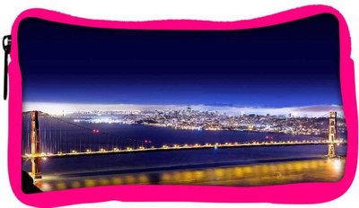 

Snoogg Eco Friendly Canvas Dark Blue Sky Designer Student Pen Pencil Case Coin Purse Pouch Cosmetic Makeup Bag (PINK) Pouch(Multicolor)