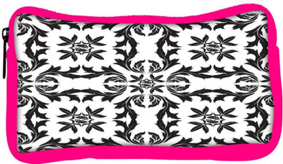 

Snoogg Eco Friendly Canvas Circles Pattern Designer Student Pen Pencil Case Coin Purse Pouch Cosmetic Makeup Bag (PINK) Pouch(Multicolor)