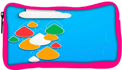 

Snoogg Eco Friendly Canvas Bstract Rainy Season Background With Cloud And Colorful Water Drops Student Pen Pencil Case Coin Purse Pouch Cosmetic Makeup Bag (PINK) Pouch(Multicolor)