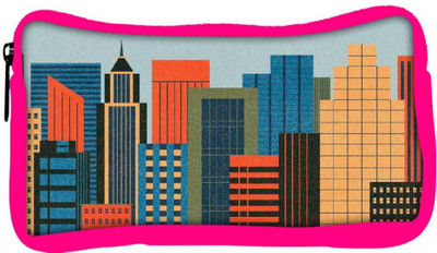 

Snoogg Eco Friendly Canvas Mumbai Skyline 2788 Student Pen Pencil Case Coin Purse Pouch Cosmetic Makeup Bag (PINK) Pouch(Multicolor)