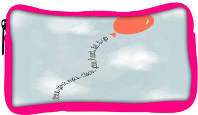 

Snoogg Eco Friendly Canvas Let It Go Student Pen Pencil Case Coin Purse Pouch Cosmetic Makeup Bag (PINK) Pouch(Multicolor)