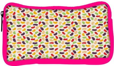 

Snoogg Eco Friendly Canvas Gloss Candy Pattern Student Pen Pencil Case Coin Purse Pouch Cosmetic Makeup Bag (PINK) Pouch(Multicolor)