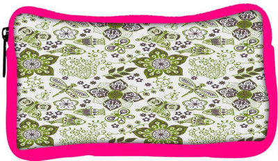 

Snoogg Eco Friendly Canvas Colorful Floral Seamless Pattern In Cartoon Style Seamless Pattern Student Pen Pencil Case Coin Purse Pouch Cosmetic Makeup Bag (PINK) Pouch(Multicolor)