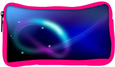 

Snoogg Eco Friendly Canvas Neon Pattern Design Designer Student Pen Pencil Case Coin Purse Pouch Cosmetic Makeup Bag (PINK) Pouch(Multicolor)