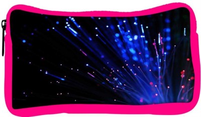 

Snoogg Eco Friendly Canvas Fiber Optics Student Pen Pencil Case Coin Purse Pouch Cosmetic Makeup Bag (PINK) Pouch(Multicolor)