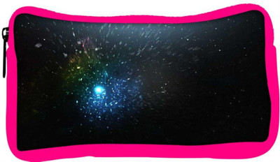 

Snoogg Eco Friendly Canvas Abstract Grey Dots Designer Student Pen Pencil Case Coin Purse Pouch Cosmetic Makeup Bag (PINK) Pouch(Multicolor)