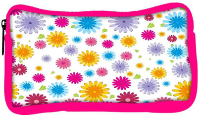 

Snoogg Eco Friendly Canvas Colorful Pattern Amazed Designer Student Pen Pencil Case Coin Purse Pouch Cosmetic Makeup Bag (PINK) Pouch(Multicolor)