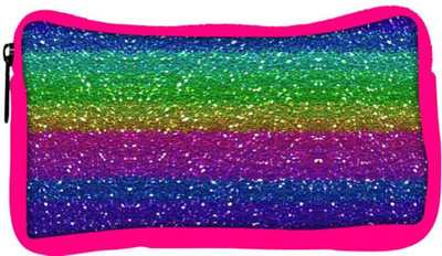 

Snoogg Eco Friendly Canvas Cool Colourful Pattern Student Pen Pencil Case Coin Purse Pouch Cosmetic Makeup Bag (PINK) Pouch(Multicolor)