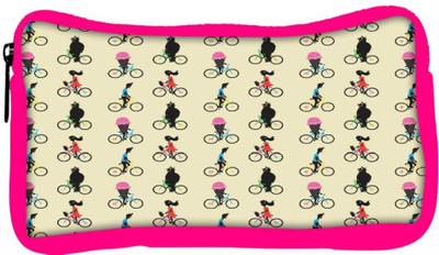 

Snoogg Eco Friendly Canvas Cute Ice Cream Bear Pattern Student Pen Pencil Case Coin Purse Pouch Cosmetic Makeup Bag (PINK) Pouch(Multicolor)
