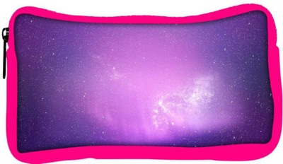

Snoogg Eco Friendly Canvas Aurora Wallpaper Designer Student Pen Pencil Case Coin Purse Pouch Cosmetic Makeup Bag (PINK) Pouch(Multicolor)