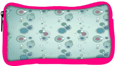 

Snoogg Eco Friendly Canvas Blue Circles And Bubbles 2594 Student Pen Pencil Case Coin Purse Pouch Cosmetic Makeup Bag (PINK) Pouch(Multicolor)