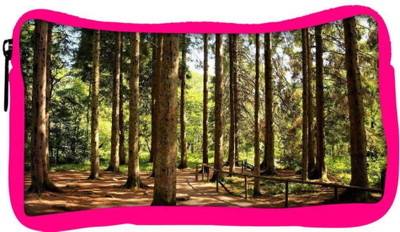 

Snoogg Eco Friendly Canvas Big Trees Designer Student Pen Pencil Case Coin Purse Pouch Cosmetic Makeup Bag (PINK) Pouch(Multicolor)