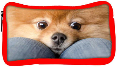 

Snoogg Eco Friendly Canvas Chihuahua Haha Student Pen Pencil Case Coin Purse Pouch Cosmetic Makeup Bag (RED) Pouch(Multicolor)
