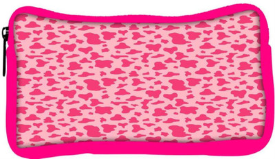

Snoogg Eco Friendly Canvas Pink Pattern Designer Student Pen Pencil Case Coin Purse Pouch Cosmetic Makeup Bag (PINK) Pouch(Multicolor)