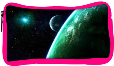 

Snoogg Eco Friendly Canvas Whole Galaxy Designer Student Pen Pencil Case Coin Purse Pouch Cosmetic Makeup Bag (PINK) Pouch(Multicolor)
