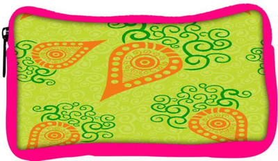 

Snoogg Eco Friendly Canvas Green Pattern Designer Student Pen Pencil Case Coin Purse Pouch Cosmetic Makeup Bag (PINK) Pouch(Multicolor)