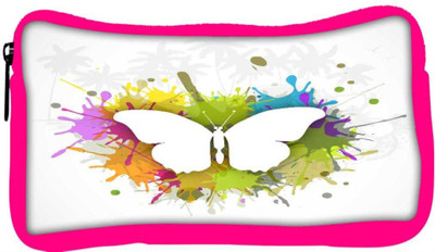 

Snoogg Eco Friendly Canvas Abstract Summer Background Student Pen Pencil Case Coin Purse Pouch Cosmetic Makeup Bag (PINK) Pouch(Multicolor)