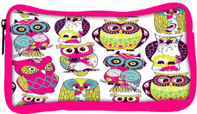 

Snoogg Eco Friendly Canvas Eamless Owl Pattern Student Pen Pencil Case Coin Purse Pouch Cosmetic Makeup Bag (PINK) Pouch(Multicolor)