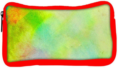 

Snoogg Eco Friendly Canvas Light Strokes Student Pen Pencil Case Coin Purse Pouch Cosmetic Makeup Bag (RED) Pouch(Multicolor)