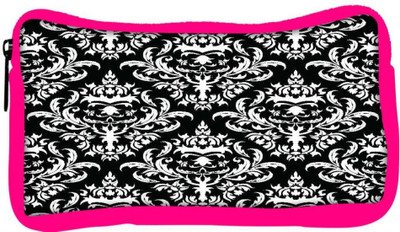 

Snoogg Eco Friendly Canvas Mix Pattern White Designer Student Pen Pencil Case Coin Purse Pouch Cosmetic Makeup Bag (PINK) Pouch(Multicolor)